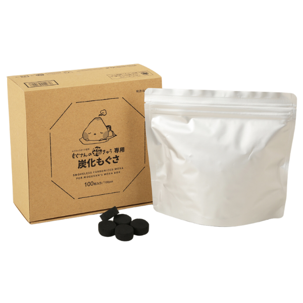 もぐさんの箱きゅう専用炭火もぐさ（100個入） – 鍼灸用品サイト maiple