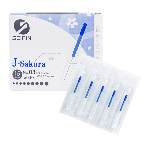 Amazon.co.jp: セイリンディスポ鍼 Jタイプ(100本) 寸3－1 (40mm