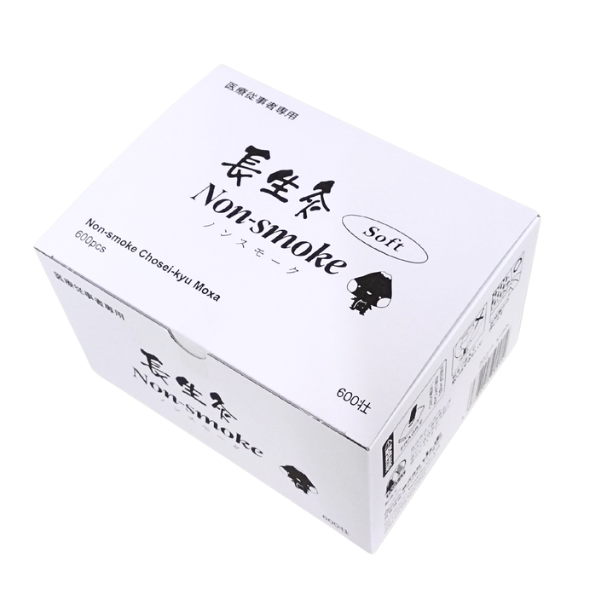 長生灸 お灸日和　600壮（箱なし）微煙　使用説明書、ツボ冊子付 長生灸Non-smoke ｿﾌﾄ 600壮 – 鍼灸用品サイト maiple