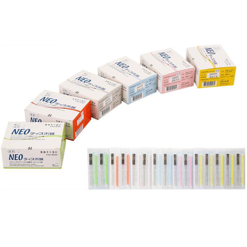 NEOディスポ鍼 4P 240本入 – 鍼灸用品サイト maiple
